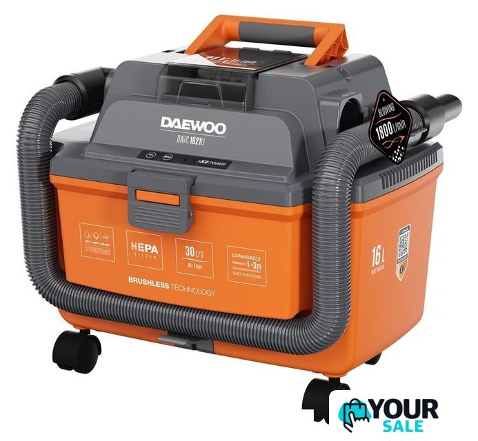 Пылесос Daewoo Power DAVC 1621Li - Изображение №2 — Интернет-магазин Your Sale