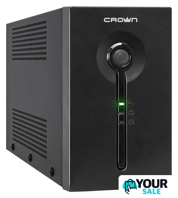 Источник бесперебойного питания CrownMicro CMU-SP650 Combo USB - Изображение №1 — Интернет-магазин Your Sale