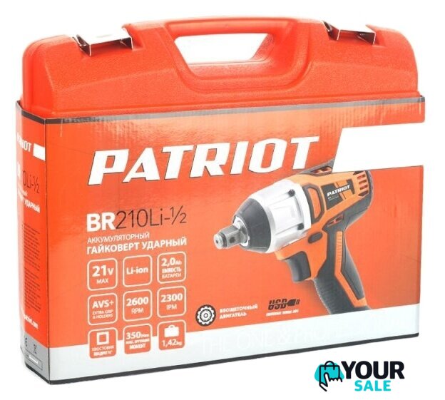 Гайковерт Patriot BR 210Li 1/2 - Изображение №13 — Интернет-магазин Your Sale