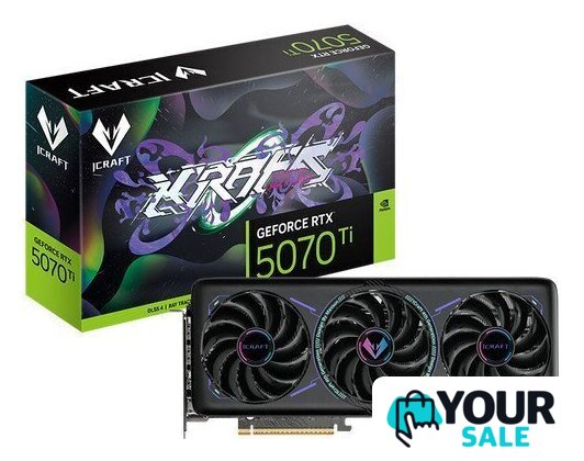 Видеокарта Maxsun GeForce RTX 5070 Ti iCraft OC 16G D7 - Изображение №5 — Интернет-магазин Your Sale