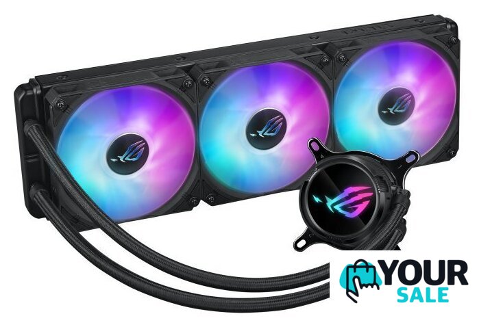Система жидкостного охлаждения для процессора ASUS ROG Strix LC III 360 ARGB - Изображение №4 — Интернет-магазин Your Sale