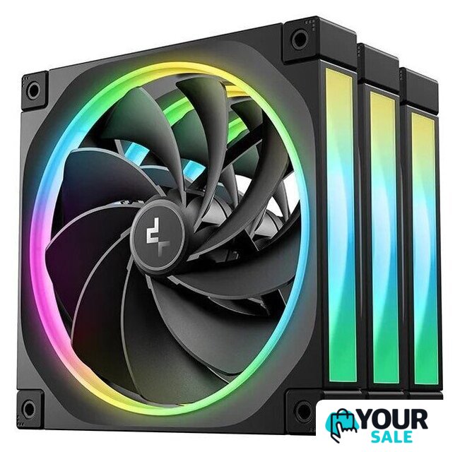 Комплект вентиляторов для корпуса DeepCool FL14R 3 IN 1 R-FL14R-BKAPN3-G - Изображение №1 — Интернет-магазин Your Sale