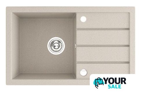 Кухонная мойка Laveo Trzynastka SBP 411T (бежевый) - Изображение №1 — Интернет-магазин Your Sale