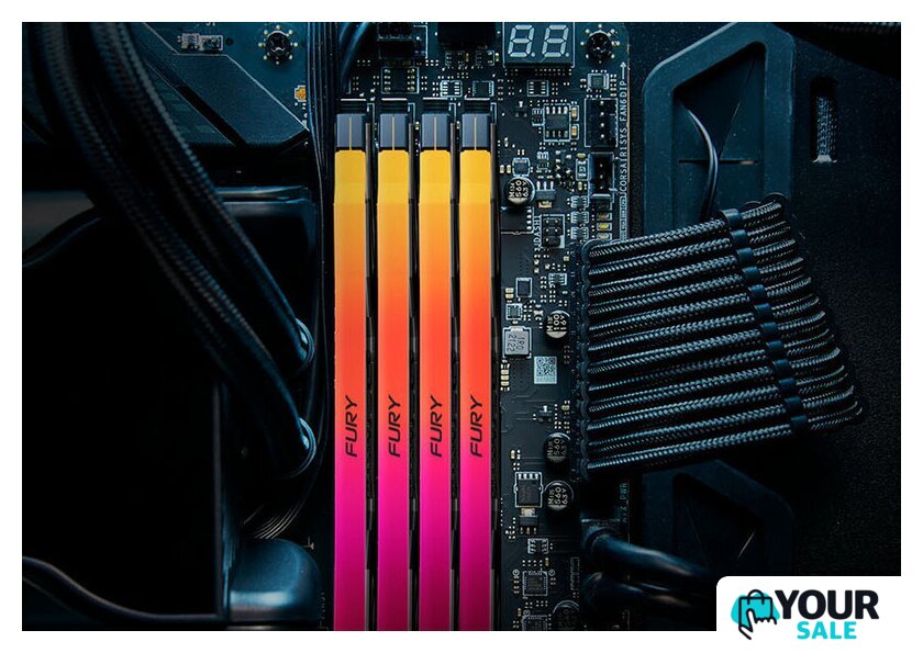 Оперативная память Kingston FURY Renegade RGB 24ГБ DDR5 7200МГц KF572C38RSA-24 - Изображение №3 — Интернет-магазин Your Sale