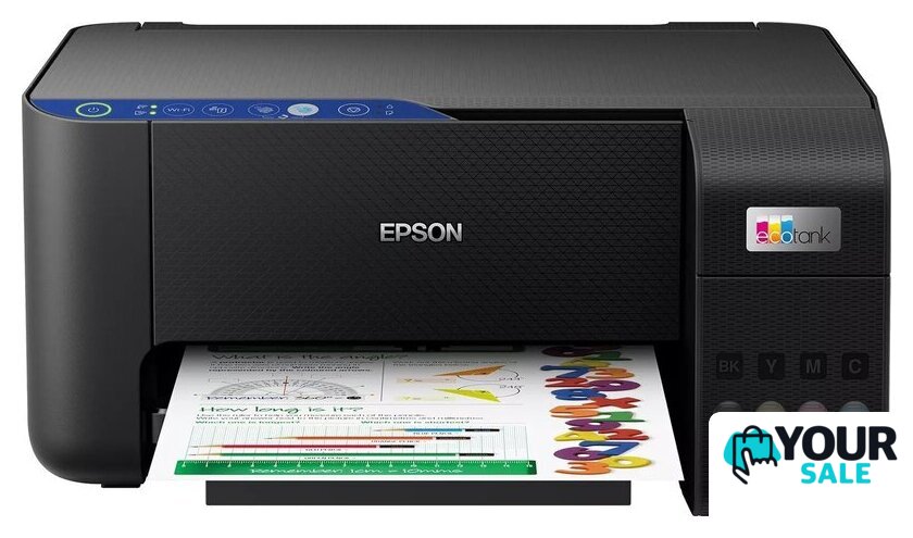 МФУ Epson L3252 (черный) - Изображение №1 — Интернет-магазин Your Sale