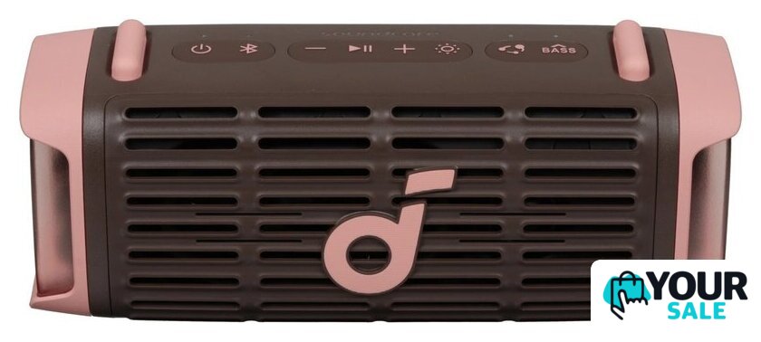 Беспроводная колонка Anker SoundCore Boom 3i (коричневый/розовый) - Изображение №4 — Интернет-магазин Your Sale