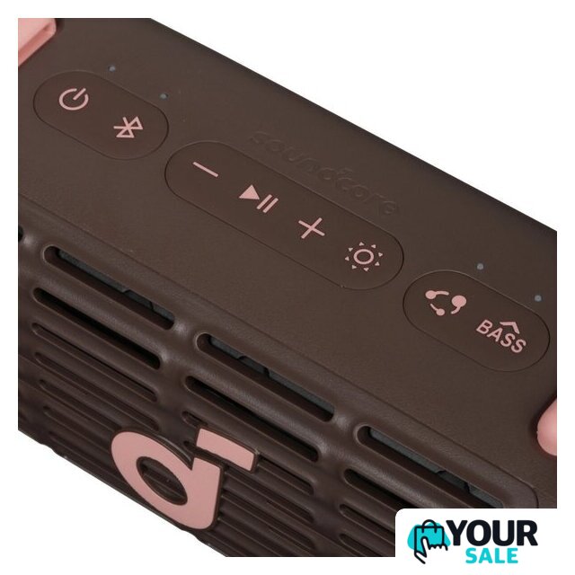 Беспроводная колонка Anker SoundCore Boom 3i (коричневый/розовый) - Изображение №6 — Интернет-магазин Your Sale