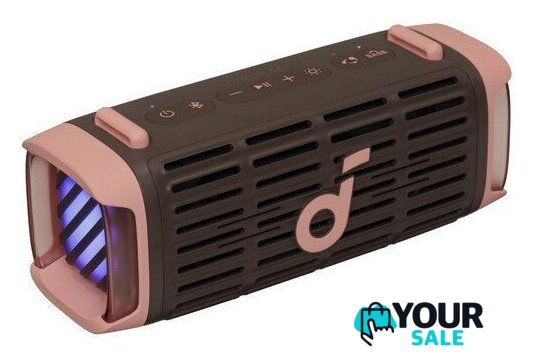 Беспроводная колонка Anker SoundCore Boom 3i (коричневый/розовый) - Изображение №2 — Интернет-магазин Your Sale