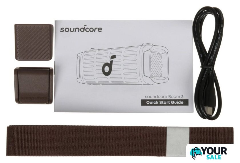 Беспроводная колонка Anker SoundCore Boom 3i (коричневый/розовый) - Изображение №8 — Интернет-магазин Your Sale