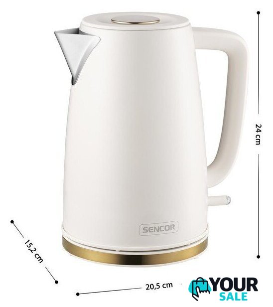 Электрический чайник Sencor SWK 1780WH - Изображение №4 — Интернет-магазин Your Sale