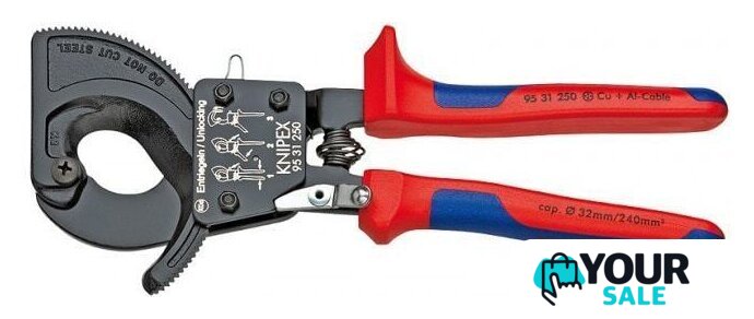 Ножницы для кабеля (секторные) Knipex 9531250 - Изображение №1 — Интернет-магазин Your Sale