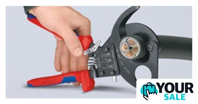 Ножницы для кабеля (секторные) Knipex 9531250 - Изображение №4 — Интернет-магазин Your Sale