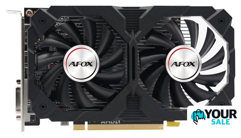 Видеокарта AFOX Radeon RX 550 8GB GDDR5 AFRX550-8192D5H2-V2 - Изображение №1 — Интернет-магазин Your Sale