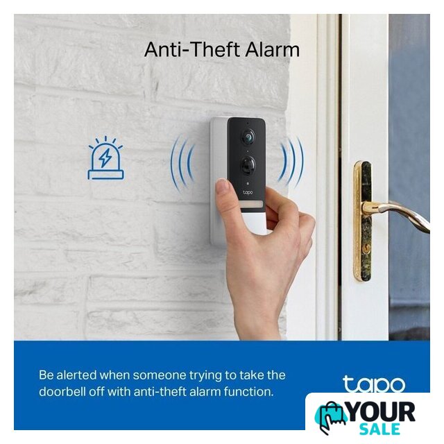 Умный дверной звонок TP-Link Tapo D230S1 - Изображение №12 — Интернет-магазин Your Sale