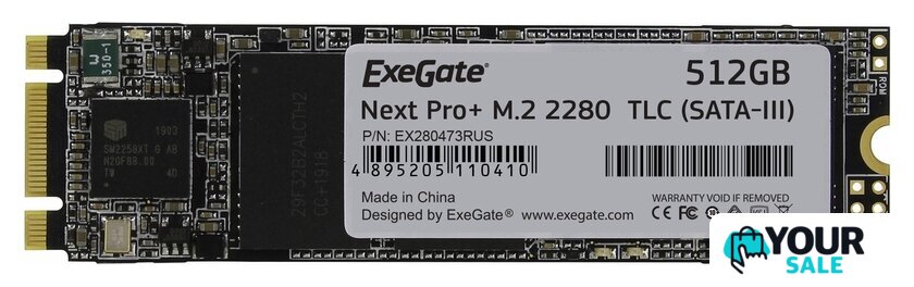 SSD ExeGate Next Pro+ 512GB EX280473RUS - Изображение №1 — Интернет-магазин Your Sale