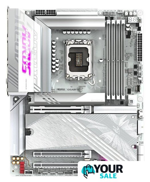 Материнская плата Gigabyte Z890 Aorus Elite X Ice - Изображение №1 — Интернет-магазин Your Sale