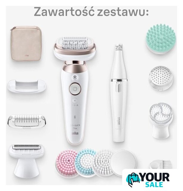 Эпилятор Braun Silk·epil 9 Flex 9-580 3D - Изображение №3 — Интернет-магазин Your Sale