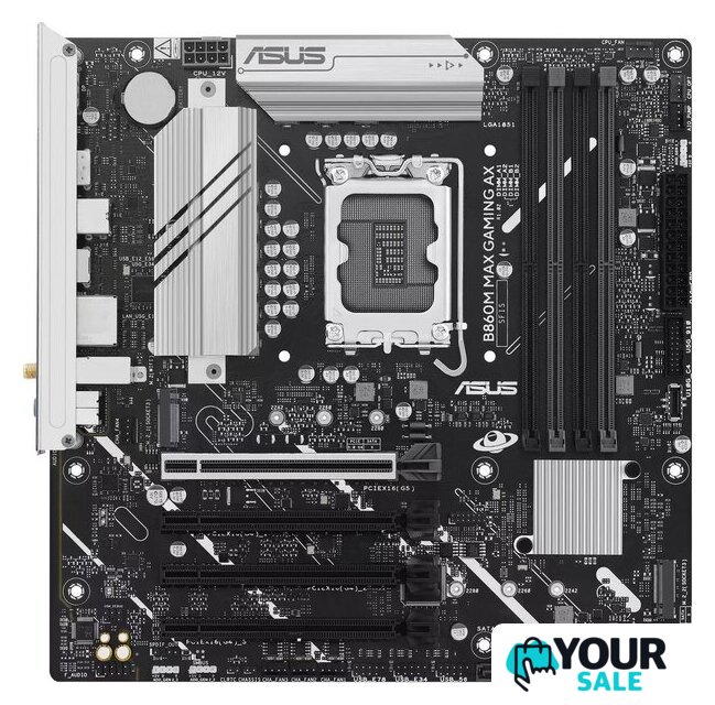Материнская плата ASUS B860M Max Gaming AX - Изображение №1 — Интернет-магазин Your Sale