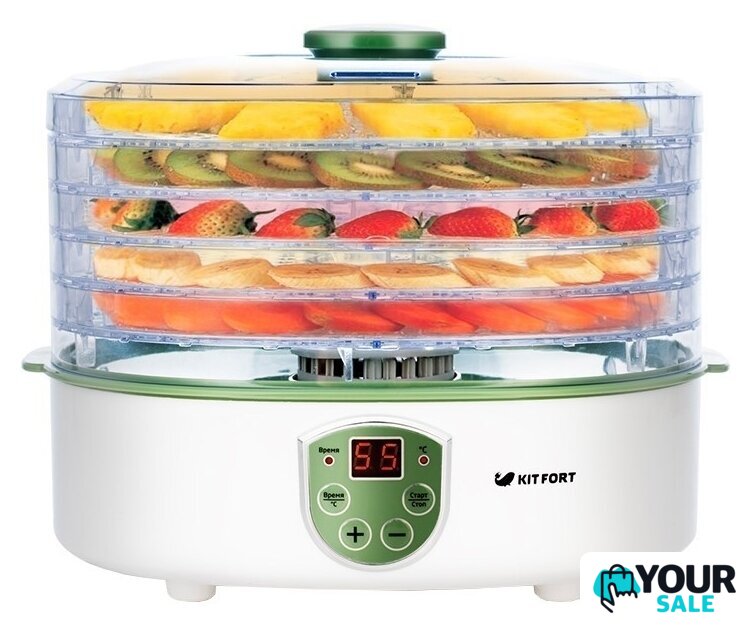 Сушилка для овощей и фруктов Kitfort KT-1902 - Изображение №1 — Интернет-магазин Your Sale