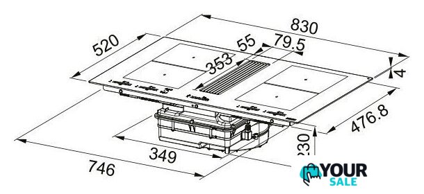 Варочная панель Franke Mythos 2gether Icon Steel FMY 8391R HI 340.0705.335 - Изображение №18 — Интернет-магазин Your Sale