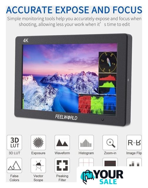 Накамерный монитор Feelworld T7 Plus 7