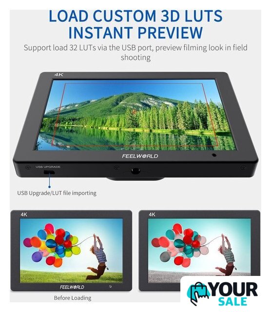 Накамерный монитор Feelworld T7 Plus 7