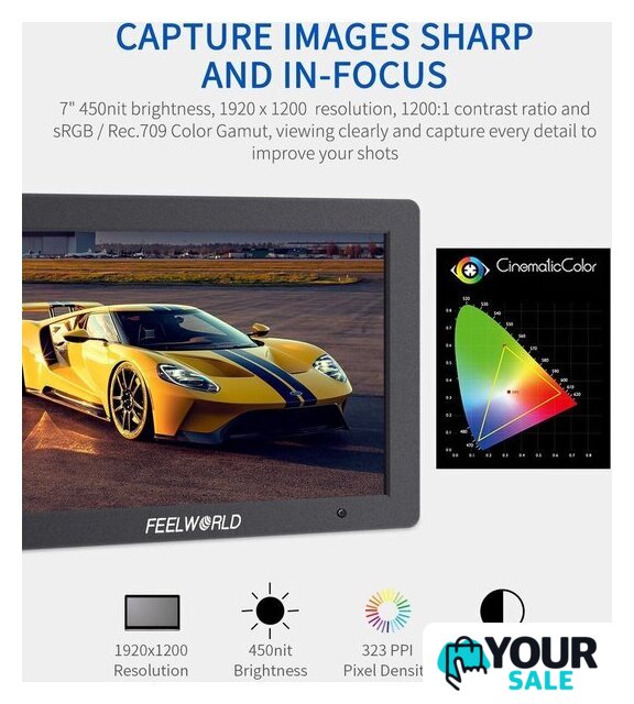 Накамерный монитор Feelworld T7 Plus 7