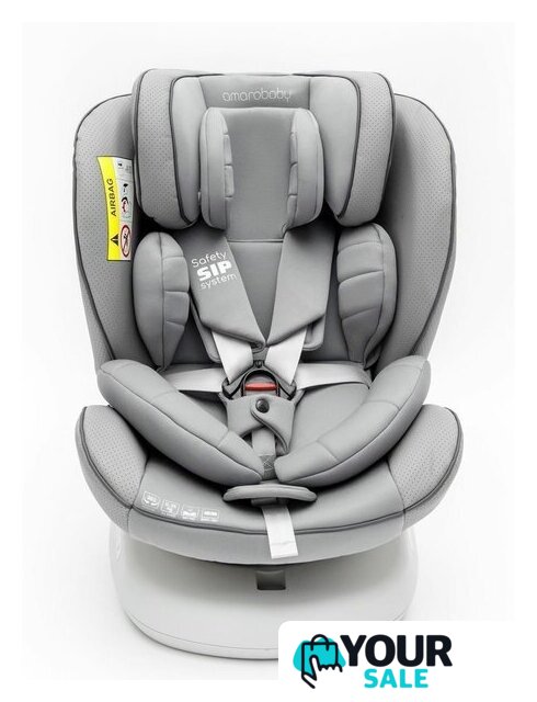 Детское автокресло Amarobaby Champion Isofix AMARO-2008CH-Se (серый) - Изображение №11 — Интернет-магазин Your Sale