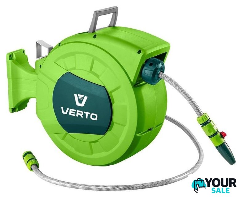 Катушка со шлангом Verto 15G891 (1/2