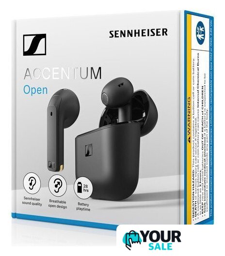 Наушники Sennheiser Accentum Open (черный) - Изображение №5 — Интернет-магазин Your Sale