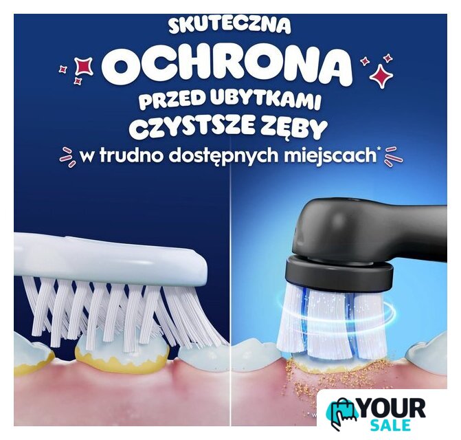 Электрическая зубная щетка Oral-B iO Kids Marvel Spiderman с футляром (черный) - Изображение №6 — Интернет-магазин Your Sale