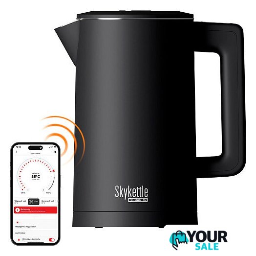 Электрический чайник Redmond (Редмонд) SkyKettle KM231S (черный) - Изображение №1 — Интернет-магазин Your Sale