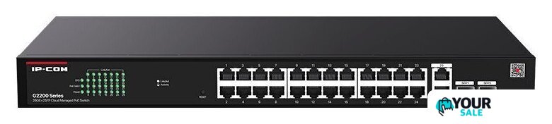 Настраиваемый коммутатор IP-COM G2228P-24-410W - Изображение №1 — Интернет-магазин Your Sale