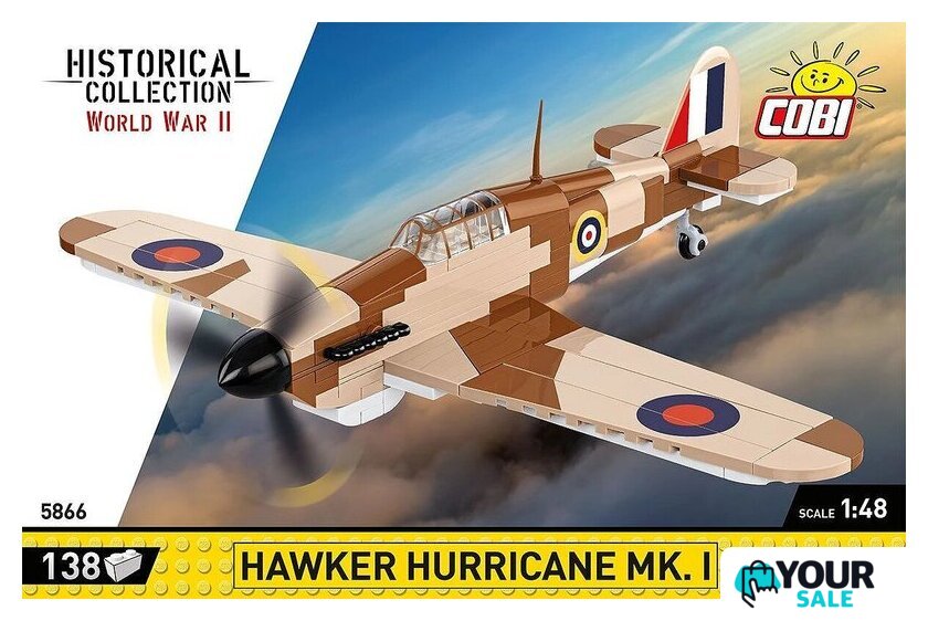 Конструктор Cobi Historical Collection WWII Hawker Hurricane Mk.I - Изображение №1 — Интернет-магазин Your Sale