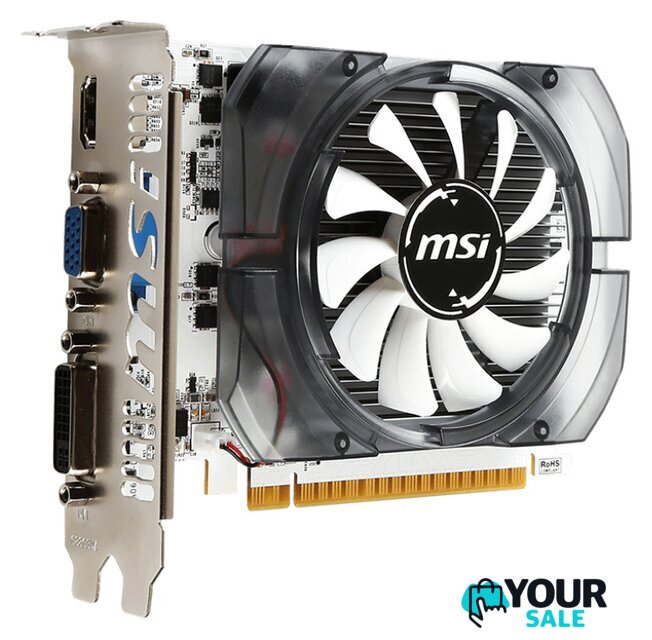 Видеокарта MSI GeForce GT 730 2GB DDR3 N730-2GD3V3 - Изображение №2 — Интернет-магазин Your Sale