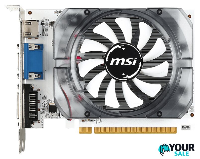 Видеокарта MSI GeForce GT 730 2GB DDR3 N730-2GD3V3 - Изображение №1 — Интернет-магазин Your Sale