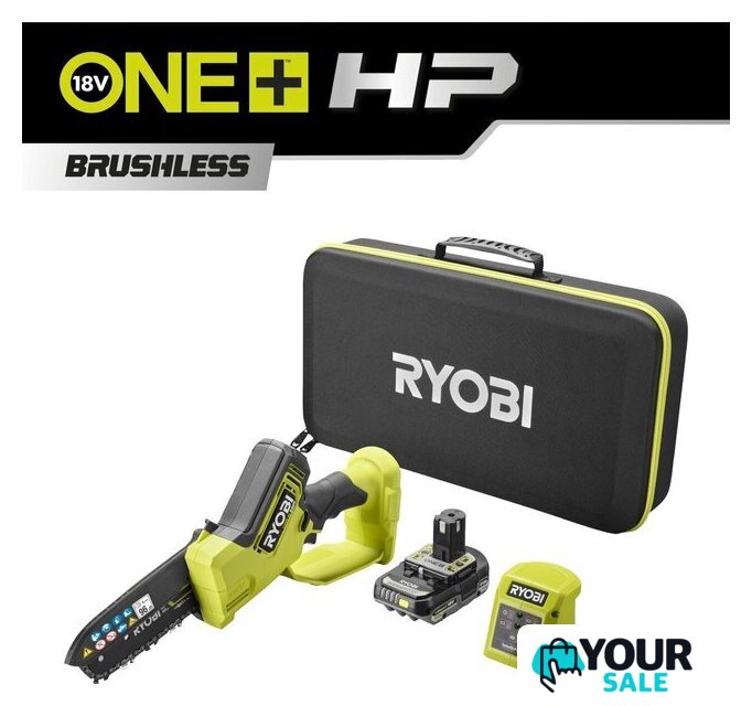 Аккумуляторная пила Ryobi RY18PSX15A-120T 5133005899 (с 1-им АКБ, сумка) - Изображение №1 — Интернет-магазин Your Sale