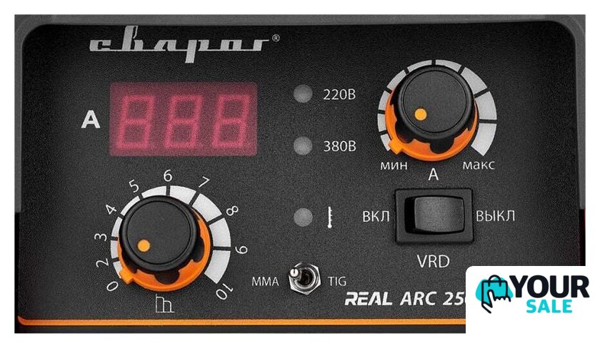 Сварочный инвертор Сварог REAL ARC 250D (Z226) - Изображение №3 — Интернет-магазин Your Sale