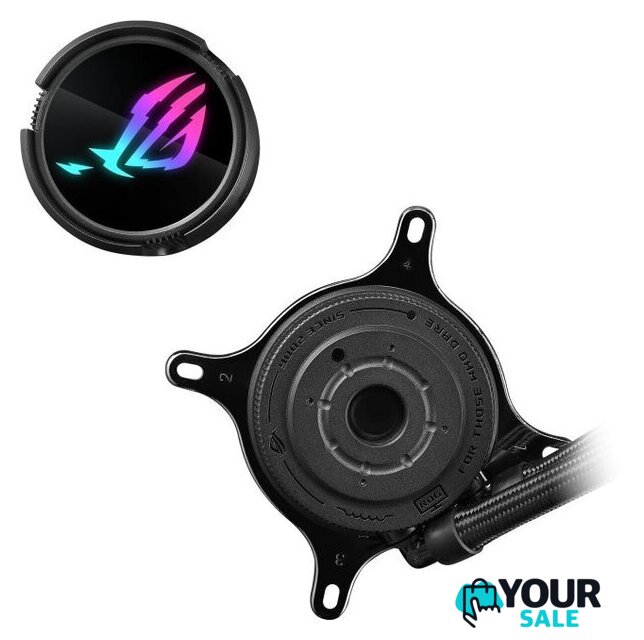 Система жидкостного охлаждения для процессора ASUS ROG Strix LC III 360 ARGB WHT - Изображение №9 — Интернет-магазин Your Sale