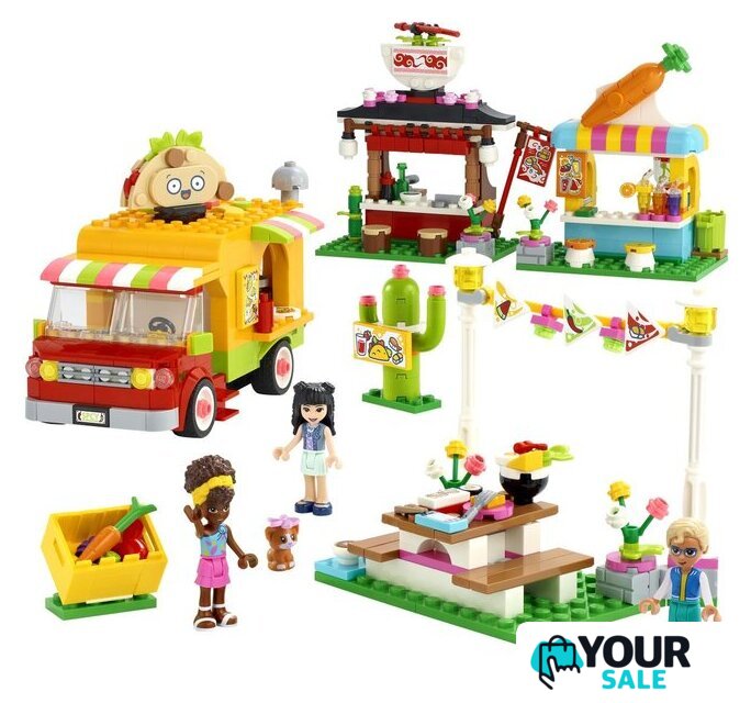 Конструктор LEGO Friends 41701 Рынок уличной еды - Изображение №6 — Интернет-магазин Your Sale