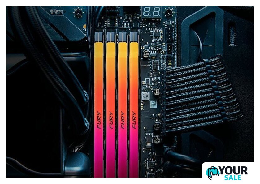 Оперативная память Kingston FURY Renegade RGB 16ГБ DDR5 8000МГц KF580C38RSA-16 - Изображение №3 — Интернет-магазин Your Sale