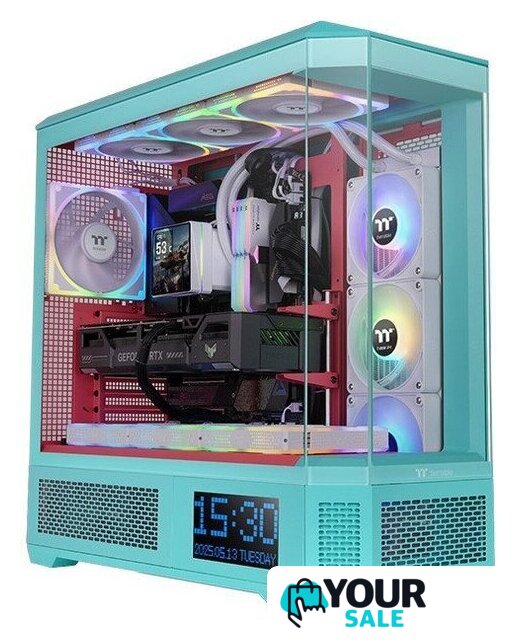 Корпус Thermaltake View 600 TG Mint Strawberry CA-11H-00FLWN-00 - Изображение №1 — Интернет-магазин Your Sale