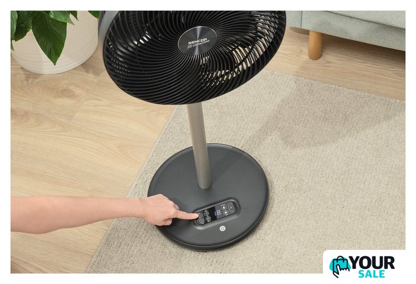 Вентилятор Sencor SFN 3040BK - Изображение №8 — Интернет-магазин Your Sale