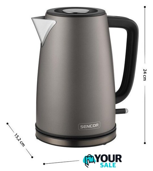 Электрический чайник Sencor SWK 1788BK - Изображение №4 — Интернет-магазин Your Sale