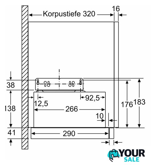 Кухонная вытяжка Bosch Serie 2 DFL063W57 - Изображение №13 — Интернет-магазин Your Sale