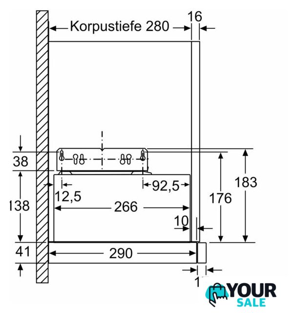 Кухонная вытяжка Bosch Serie 2 DFL063W57 - Изображение №15 — Интернет-магазин Your Sale