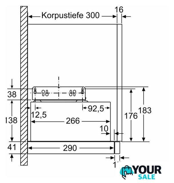Кухонная вытяжка Bosch Serie 2 DFL063W57 - Изображение №14 — Интернет-магазин Your Sale