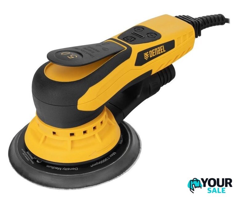 Эксцентриковая шлифмашина Denzel OS-150-BL - Изображение №1 — Интернет-магазин Your Sale