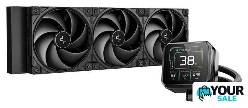 Система жидкостного охлаждения для процессора DeepCool Spartacus 360 R-SPT360-BKDSMP-G-1 - Изображение №1 — Интернет-магазин Your Sale