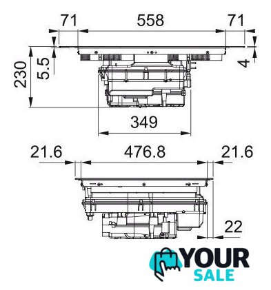 Варочная панель Franke Smart 2gether Black Lines FSM 7081 HI 340.0705.229 - Изображение №6 — Интернет-магазин Your Sale